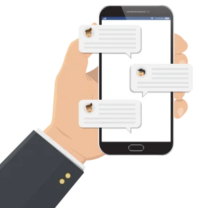 mobile-phone-chat-message-notifications-hand-with-smartphone-and-chatting-bubble-speeches-concept-of-online-talking-speak-conversation-dialog-png